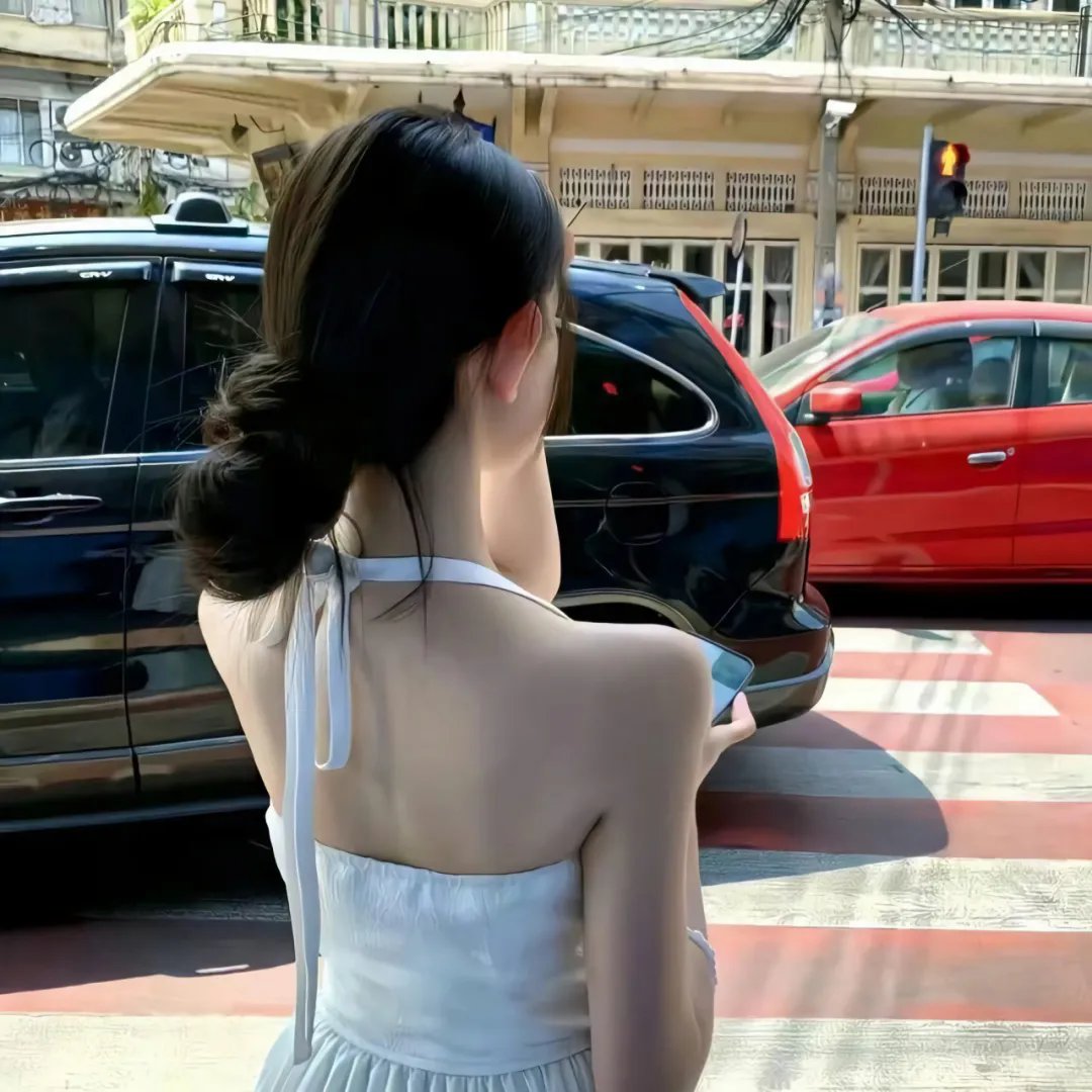 安静的乡村女人